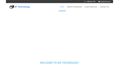 Desktop Screenshot of m3tech.com